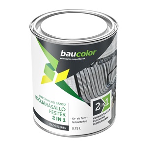 Baucolor Időjárásálló festék 3:1-ben  fehér 2,5 L