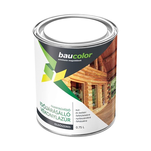 Baucolor vékonylazúr színtelen 0,75 L
