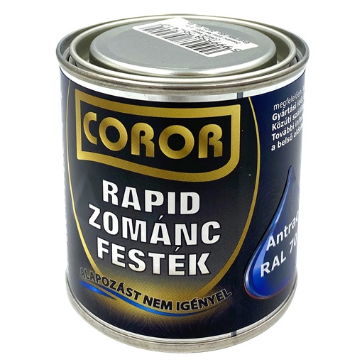 Coror Rapid Zománc antracit RAL7016 0,25 L