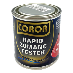 Coror Rapid Zománc piros RAL3020  0,25 L