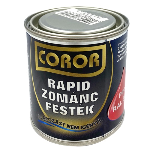 Coror Rapid Zománc piros RAL3020  0,25 L