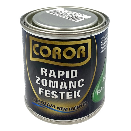 Coror Rapid Zománc zöld RAL6001  0,25 L