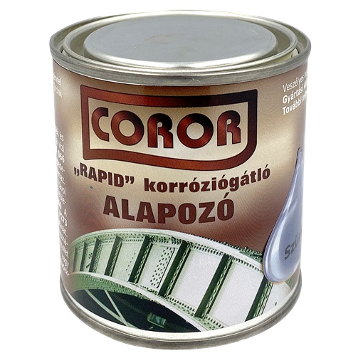 Coror korroziógátló alapozó szürke 0,25 L
