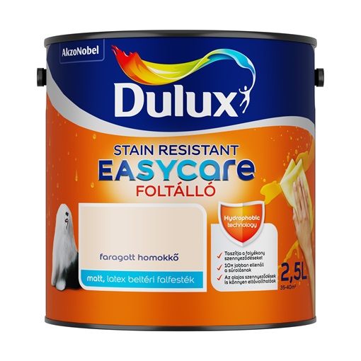 Dulux EasyCare foltálló falfesték Faragott homokkő 2,5L
