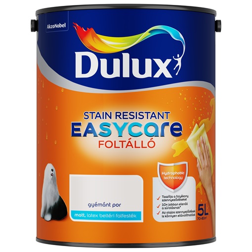 Dulux EasyCare foltálló falfesték Gyémánt por 5L