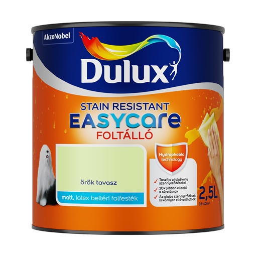 Dulux EasyCare foltálló falfesték Örök tavasz 2,5L