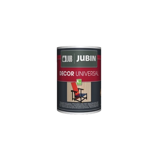 Jubin Decor vizes fedőfesték 9 fekete 0,65 L