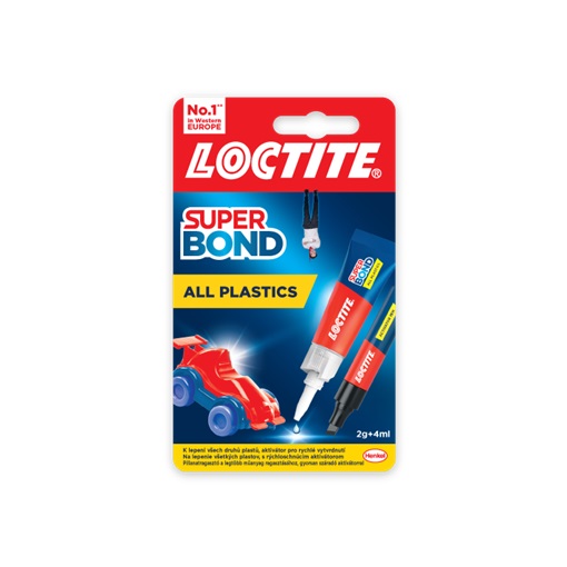 LOCTITE Super Attak/Bond PLASTIK  2 g + 4ml