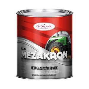 Mezakron mezőgazdasági festék sf. 300 fekete 0,75 L