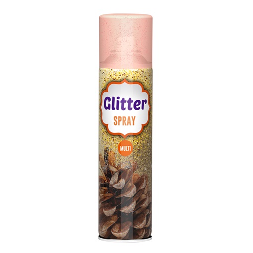 Motip 022701 Glitter spray multi 100 ml