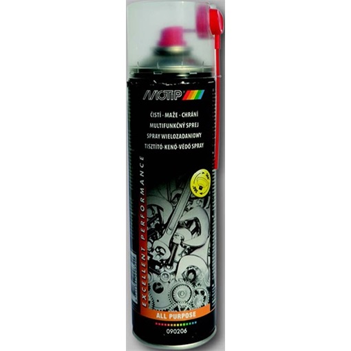 Motip 90206 Tisztító-kenő-védő spray 500 ml