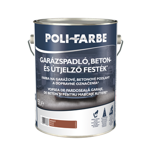 Poli-Farbe Garázspadló és betonfesték Kalcit  5 L