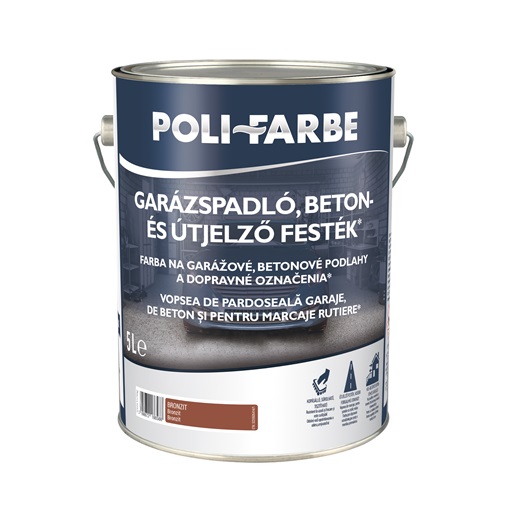 Poli-Farbe Garázspadló és betonfesték Opál  5 L