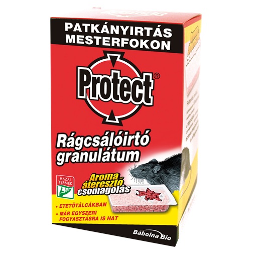 Protect rágcsálóirtó granulátum 150 gr (2x75 gr) patkányirtó