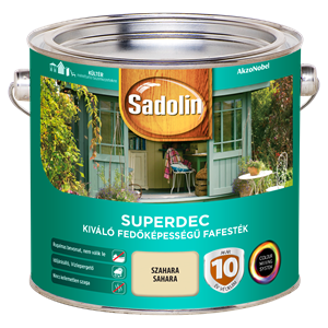 Sadolin Super Deckfarbe fafesték szahara 2,5 L Superdec