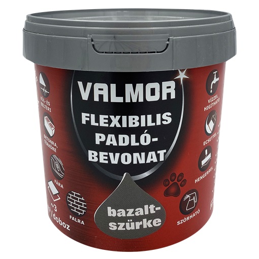 Valmor flexibilis padlóbev. bazalt szürke 1 L