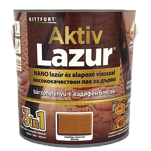 AKTIVLAZUR Nano Aranytölgy 2,5 L