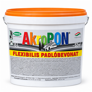 AkroPON rugalmas padlófesték antracit RAL 7016 15 L