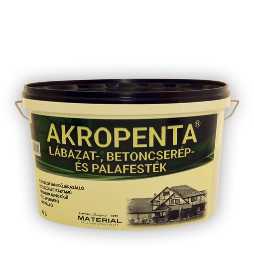 Akropenta palafesték P10 fehér  5 kg