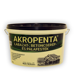 Akropenta palafesték P91 antracit  5 kg