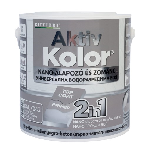 Aktivkolor Nano 7042 világos szürke 2,5L