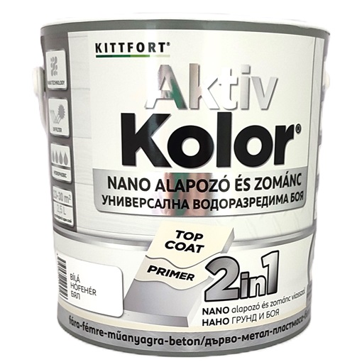 Aktivkolor Nano hófehér 2,5L