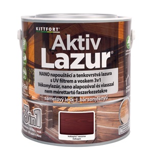 Aktivlazur vékonylazúr Mahagóni 2,5 L