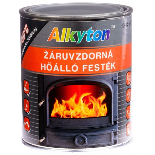 Alkyton 1078 hőálló fekete 750 ml