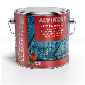 Alvikorr grafit fekete 2,5 L