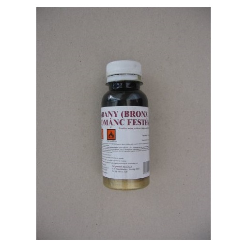 Arany zománcfesték 100ml /Klorid/ KIFUTÓ