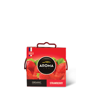 Aroma Car Organic autóillatosító 40 gr  Strawberry