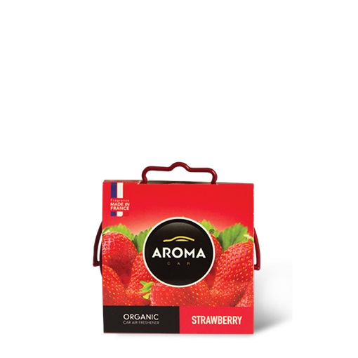 Aroma Car Organic autóillatosító 40 gr  Strawberry