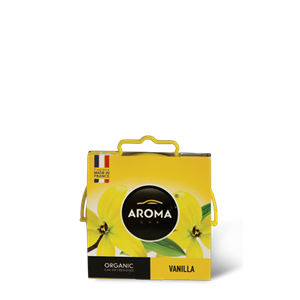 Aroma Car Organic autóillatosító 40 gr  Vanília