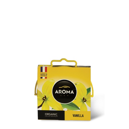 Aroma Car Organic autóillatosító 40 gr  Vanília
