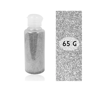 Art Deco - Dekor Micro Glitter csillámpor - ezüst 65 gr