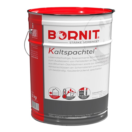 BORNIT Kaltspachtel fekete  2,5 kg