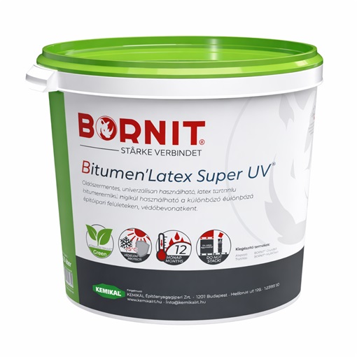 BORNIT bitumen latex 25 L UV-álló tetőszigetelő