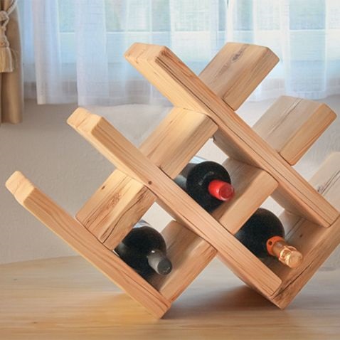 Barkácsolj bortartót hulladékfa darabokból 