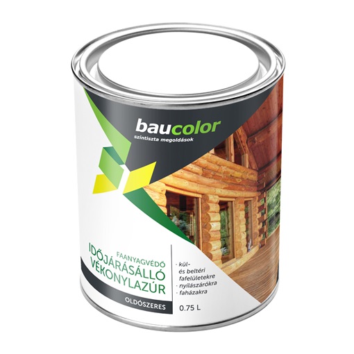 Baucolor vékonylazúr mahagóni 0,75 L