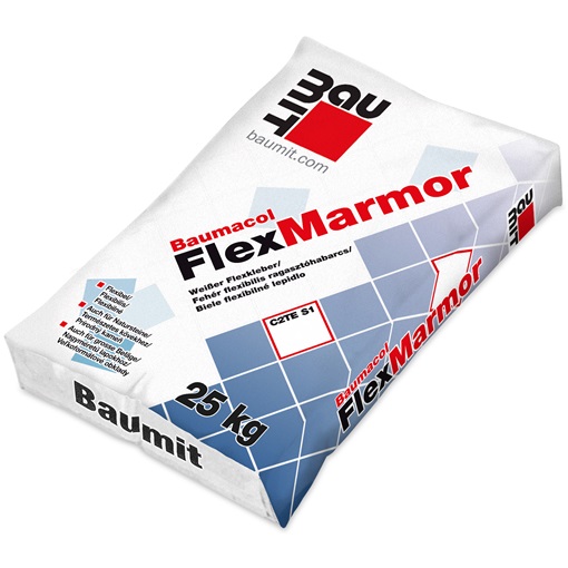 Baumit Baumacol Flex Marmor fehér ragasztó 25 kg (C2TES1)