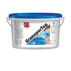 Baumit GranoporTop vakolat K3mm 25 kg fehér 0019
