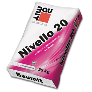 Baumit Nivello 20 aljzatkiegyenlítő 2-20mm 25 kg