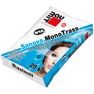 Baumit Sanova Mono Egyrétegű Trassz Vakolat 25 kg