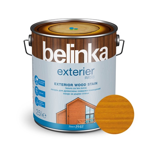 Belinka Exterier lazúr 64 mustársárga 2,5 L