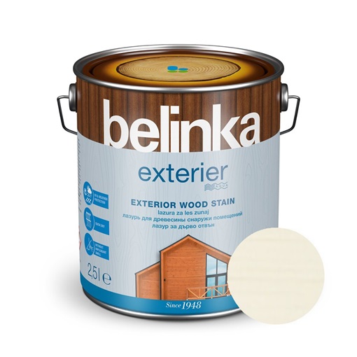 Belinka Exterier lazúr 73 tejszín fehér 2,5 L