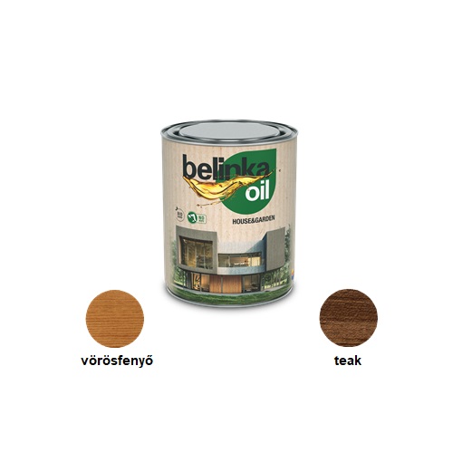Belinka House & garden oil 203 teak 0,75 L