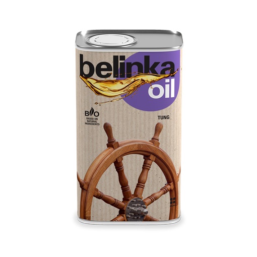 Belinka kültéri faolaj ellenálló fajtájú faanyagok védelmére (vitorlás faelemei) tung 0,5 L