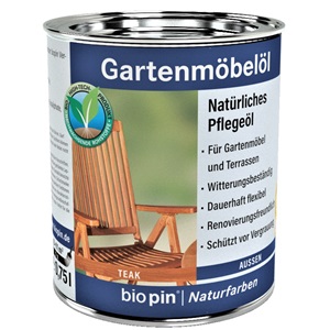 Biopin kerti-bútorolaj színtelen 0,75 L