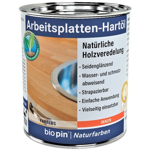 Biopin munkalap - keményolaj színtelen 0,75 L