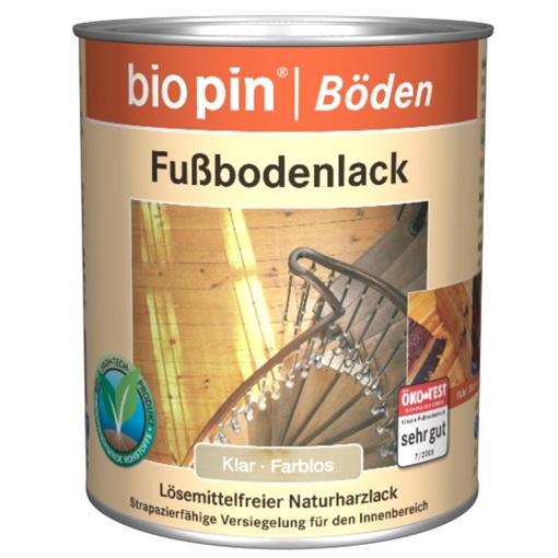 Biopin padlólakk aqua színtelen 0,75 L